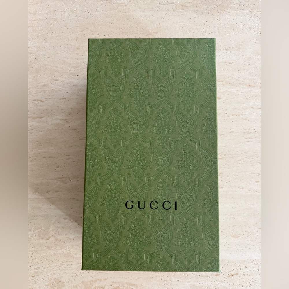 NWB GUCCI GG Supreme Slide (Men) Grey/Black Designer Sz: 7 - Picture 16 of 16